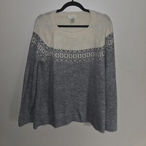 Max Studio Women's Sweater Size Medium Long Sleeve Pullover Knit